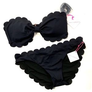 NEW Vanilla Beach Scallop Trim Bikini